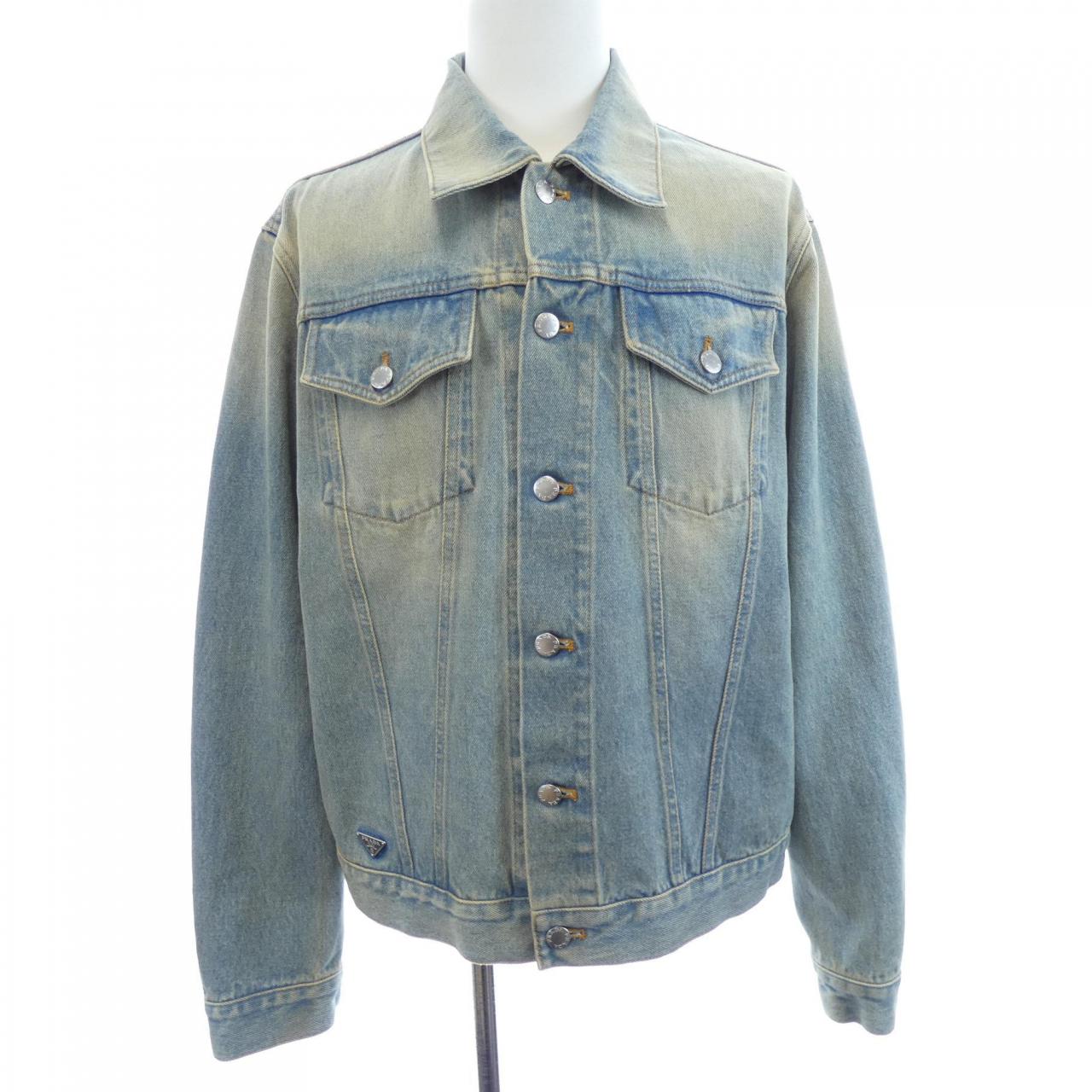プラダ PRADA トライアングルロゴ GEB227 S231 12K1 デニムジャケット