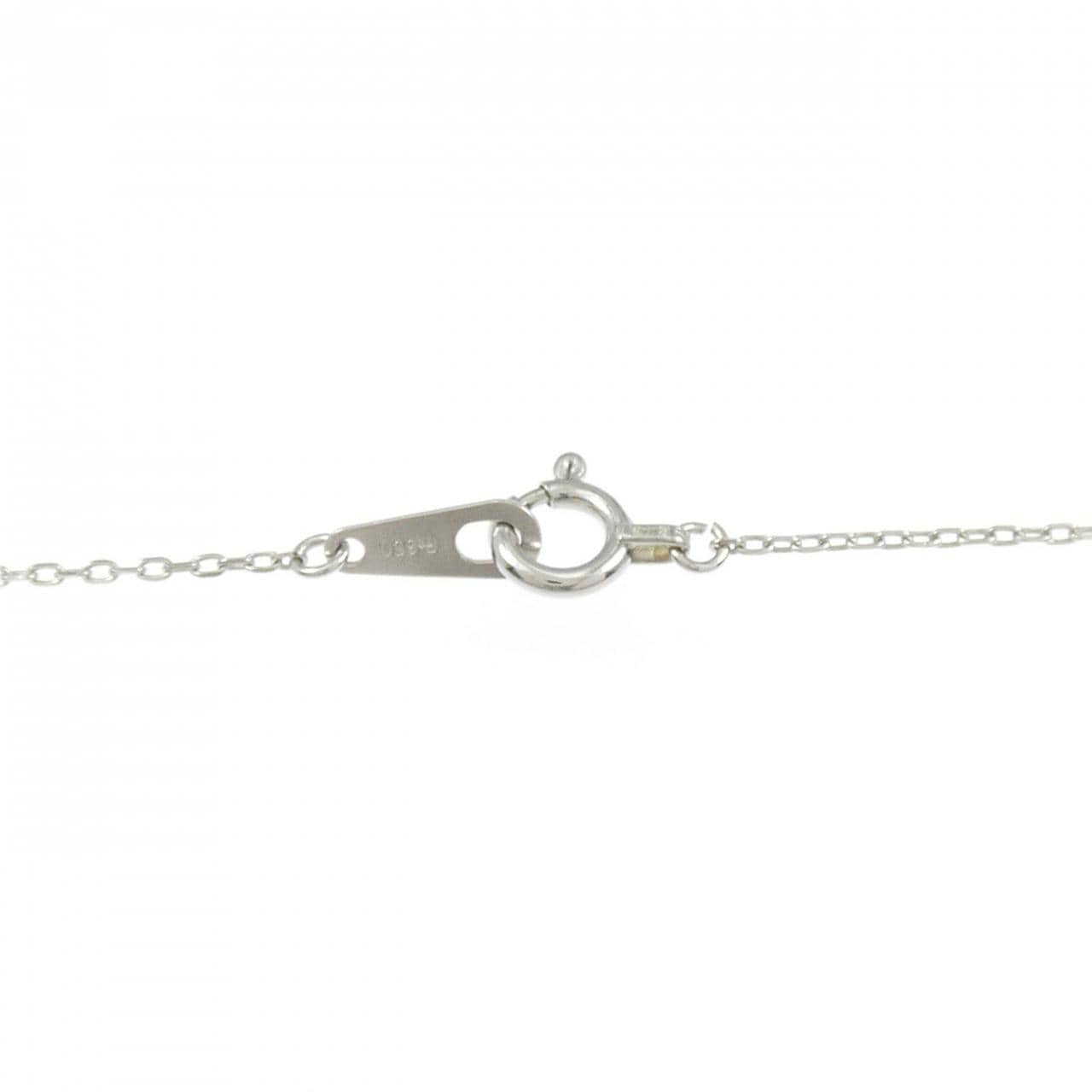 PT900/PT850 Heart Diamond Necklace 0.14CT