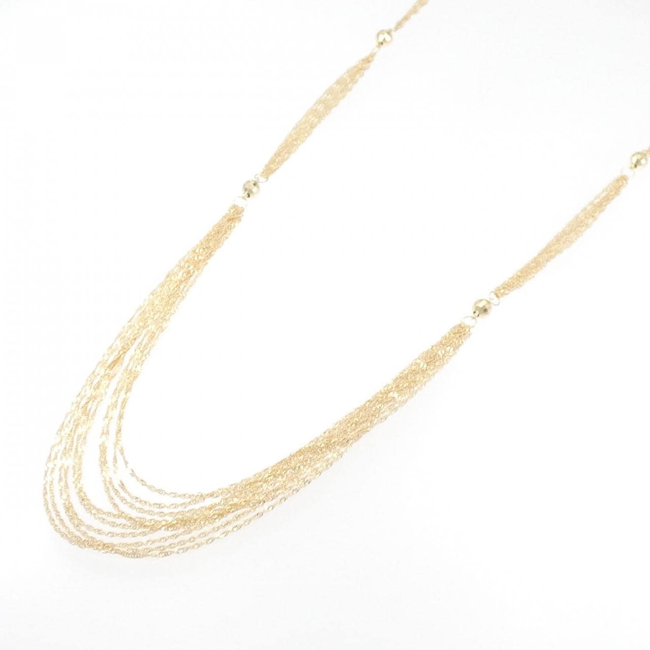 K18YG necklace