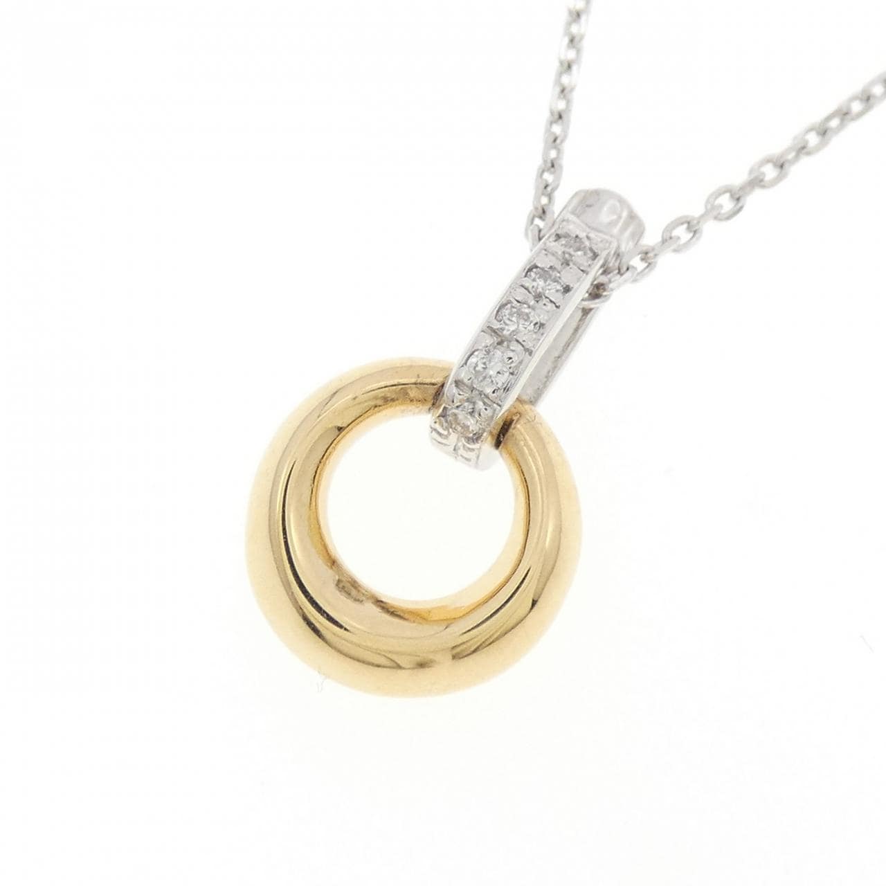 スタージュエリー ダイヤモンド ネックレス 0.03CT