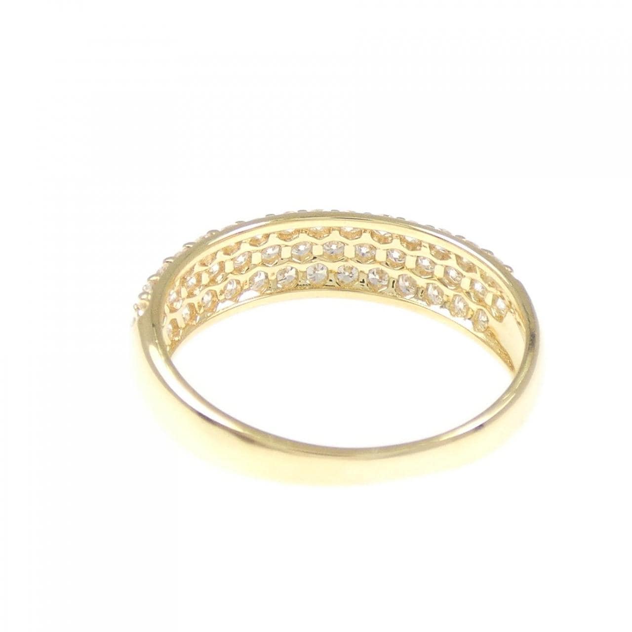 K18YG ダイヤモンド リング 0.50CT