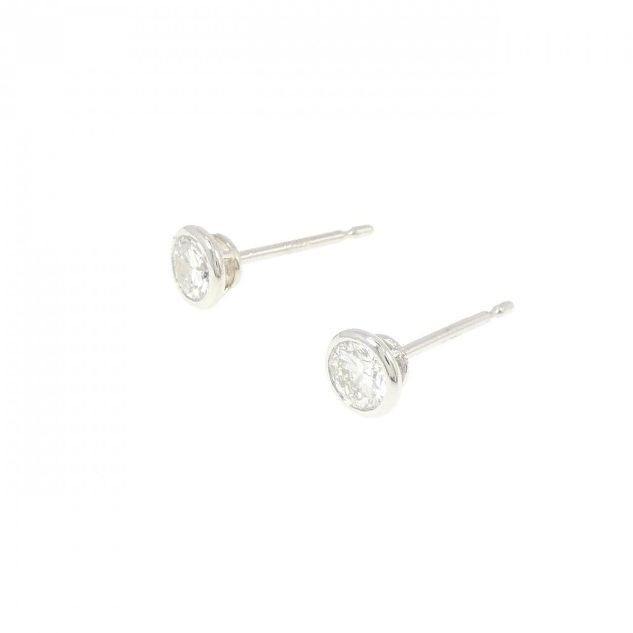 【リメイク】PT/ST ダイヤモンド ピアス 0.202CT 0.217CT G SI2 Good