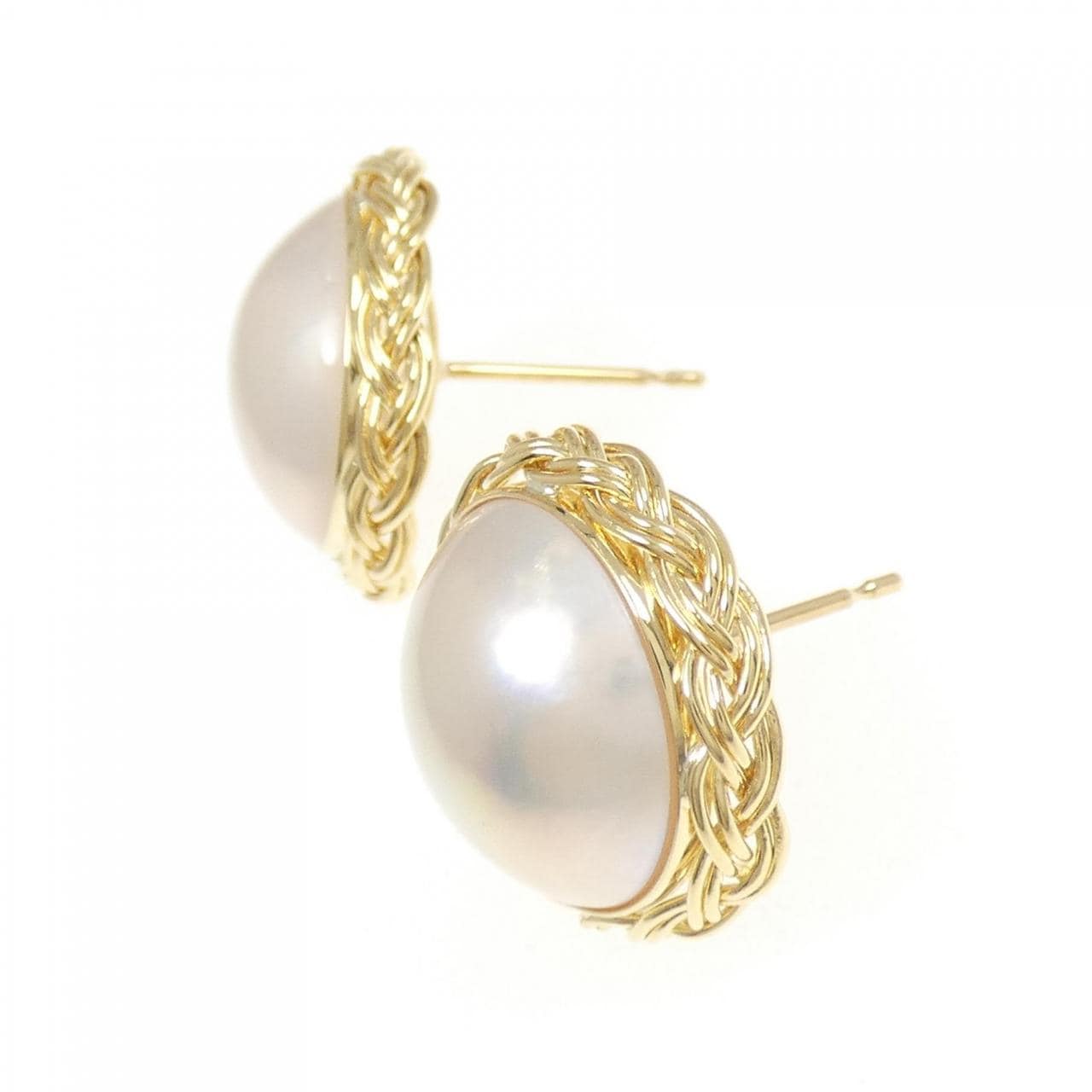 K18YG マベパール ピアス