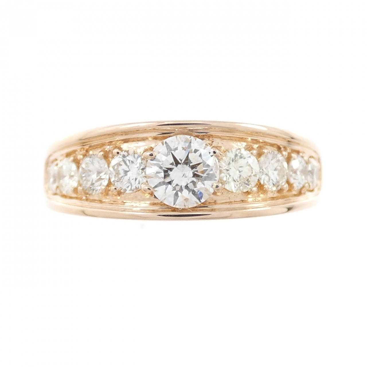 K18PG ダイヤモンド リング 0.320CT