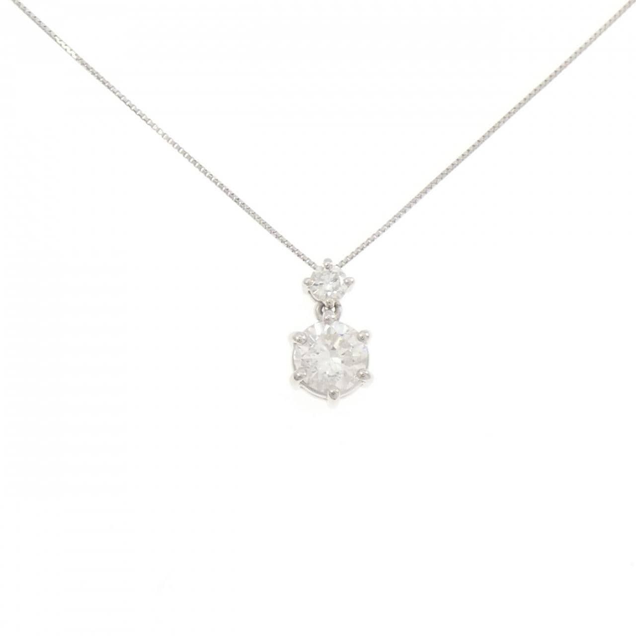 PT900/PT850 ダイヤモンド ネックレス 1.046CT G SI2 Good