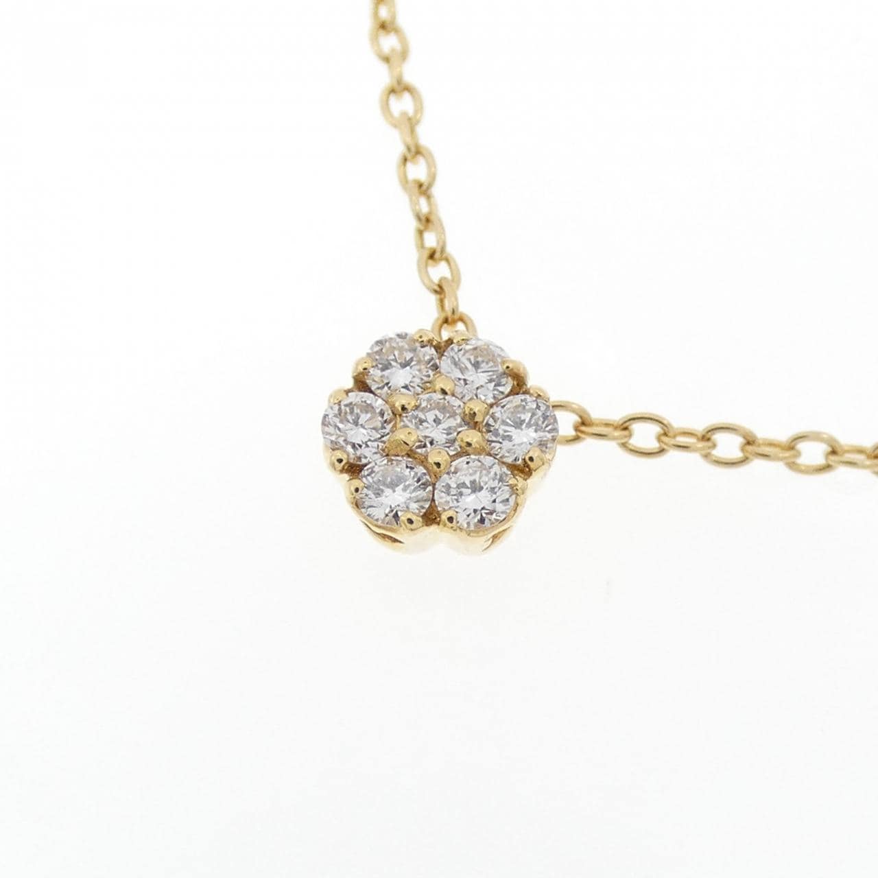 ポンテヴェキオ フラワー ネックレス 0.14CT