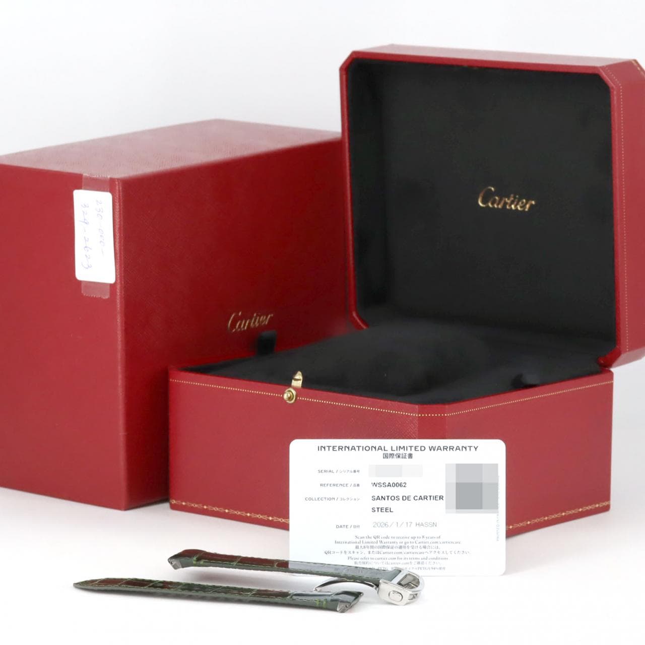カルティエ サントス･ドゥ･カルティエ LM WSSA0062 SS 自動巻