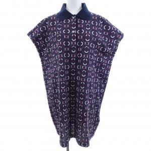 エルメス HERMES カノエ　CANOE 3E4512DB ポロ ドレス カットワンピース