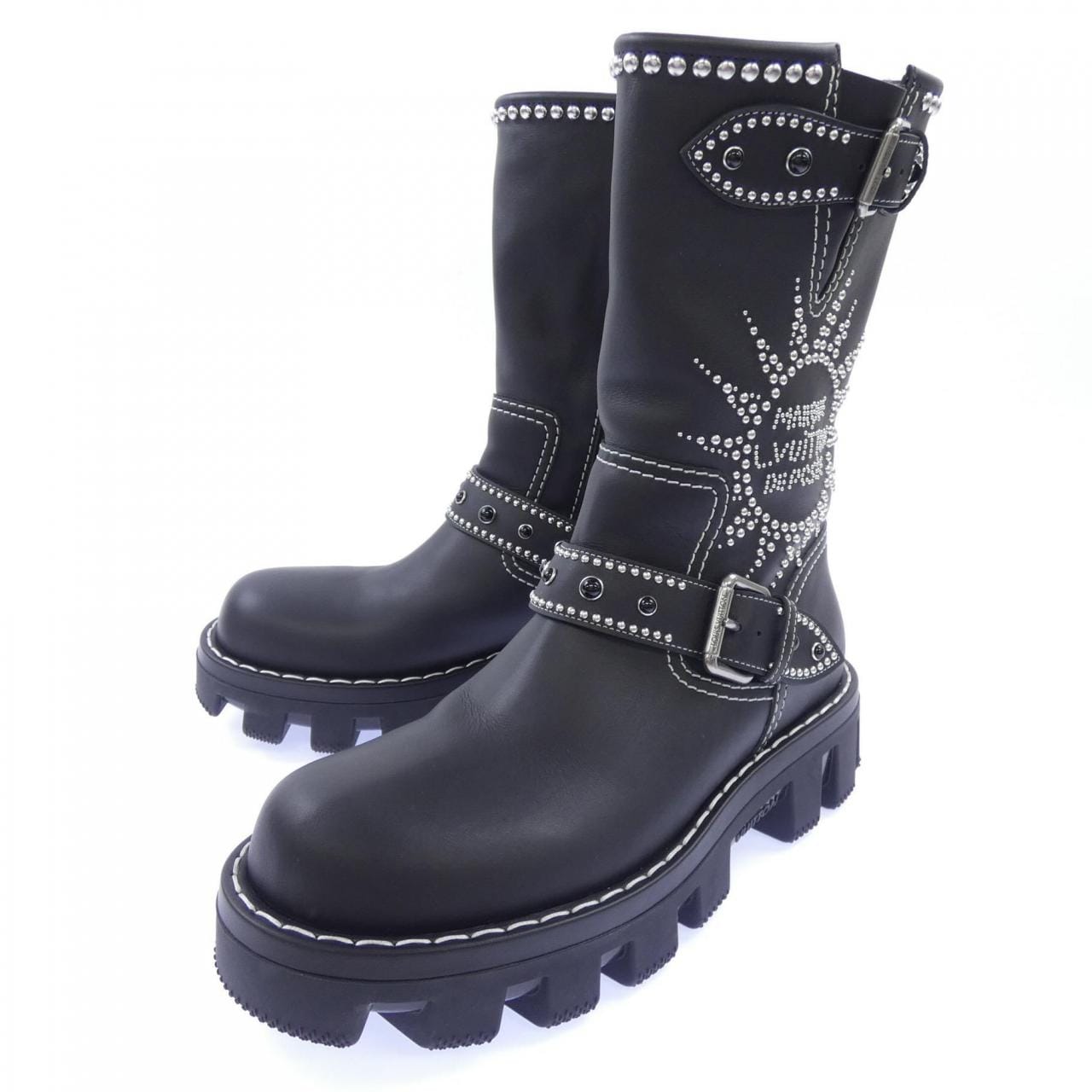 ルイヴィトン LOUIS VUITTON LVチェッカーライン ブーツ