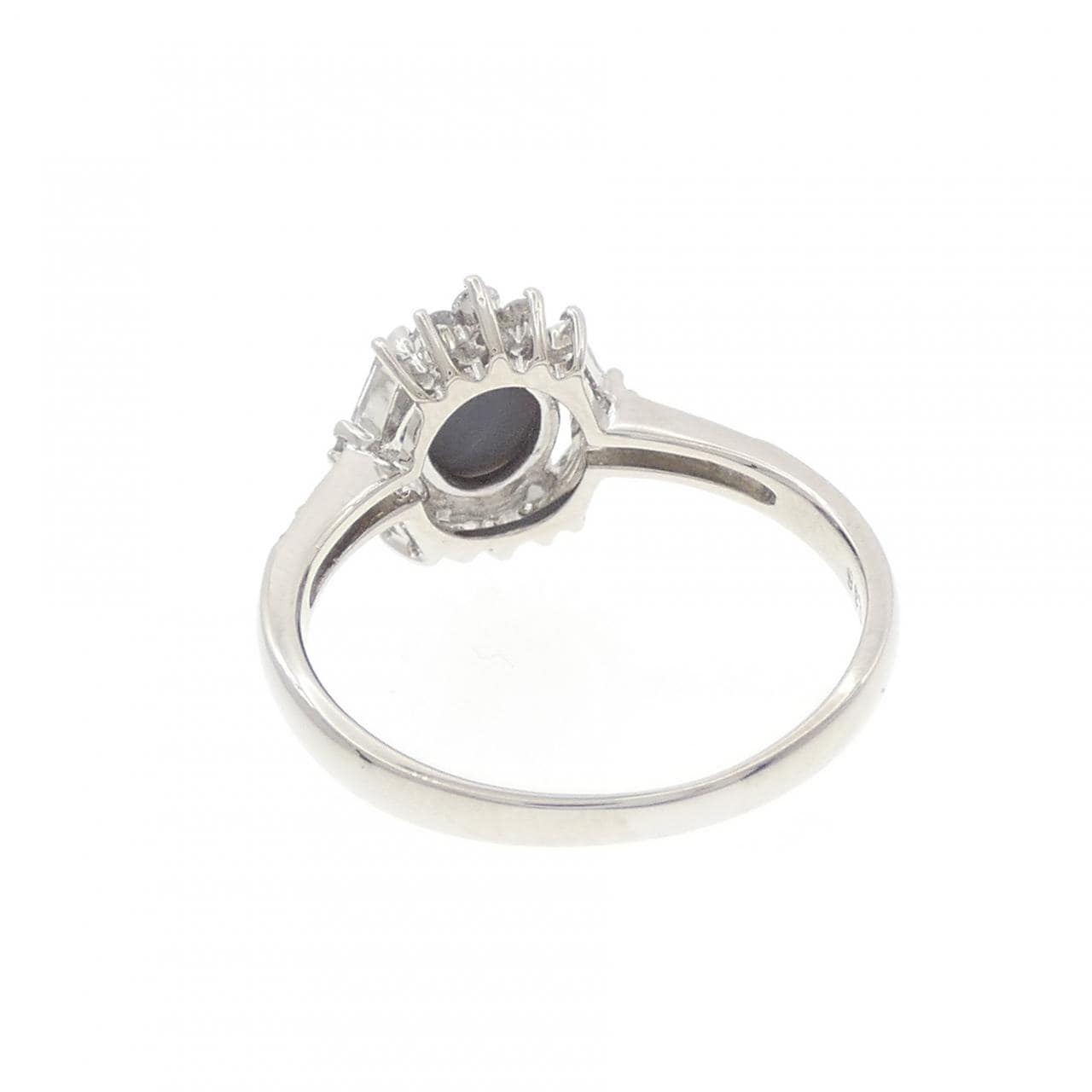 PT900 ブラックオパール リング 0.60CT