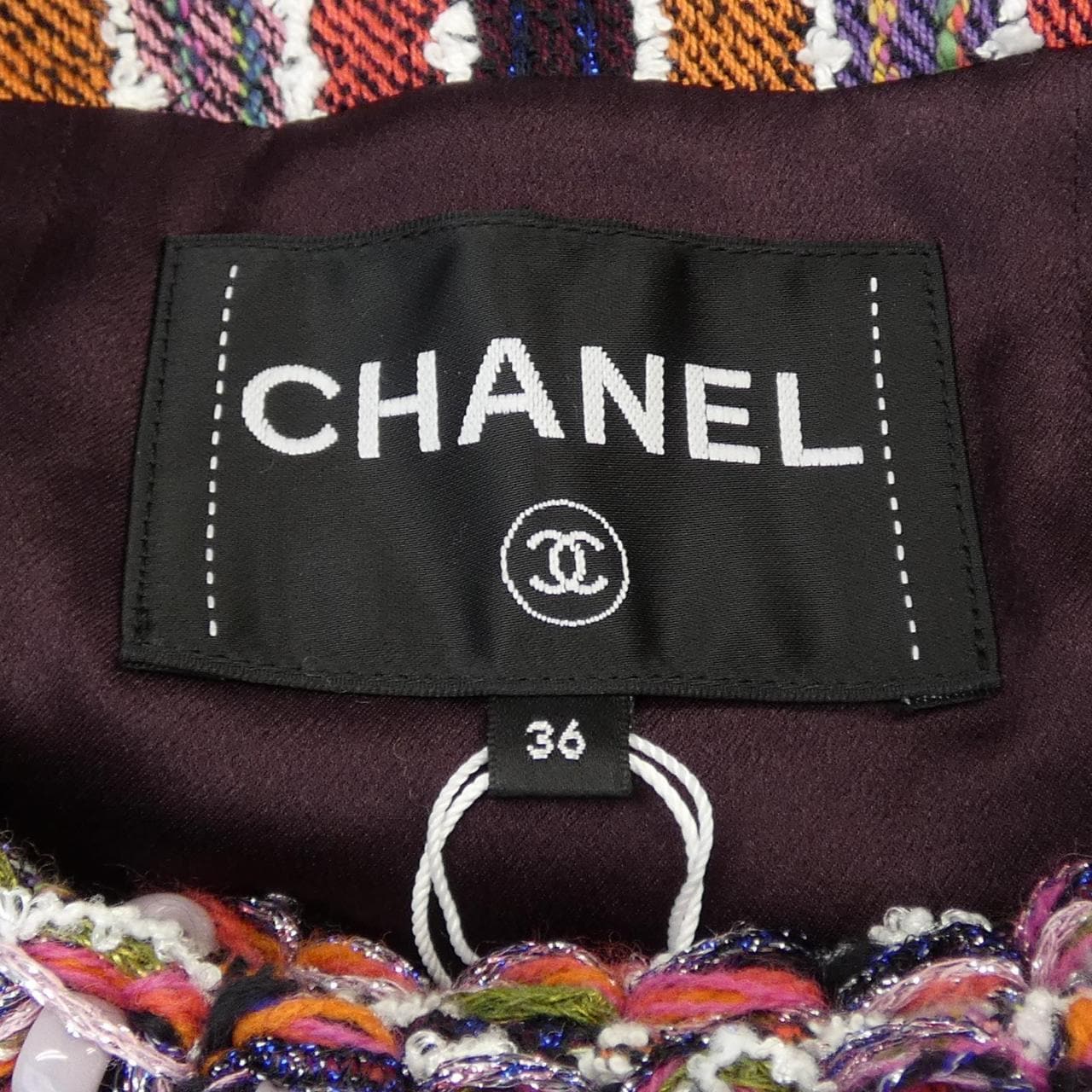 シャネル CHANEL METIERS D'ART P75234V66763 ノーカラージャケット