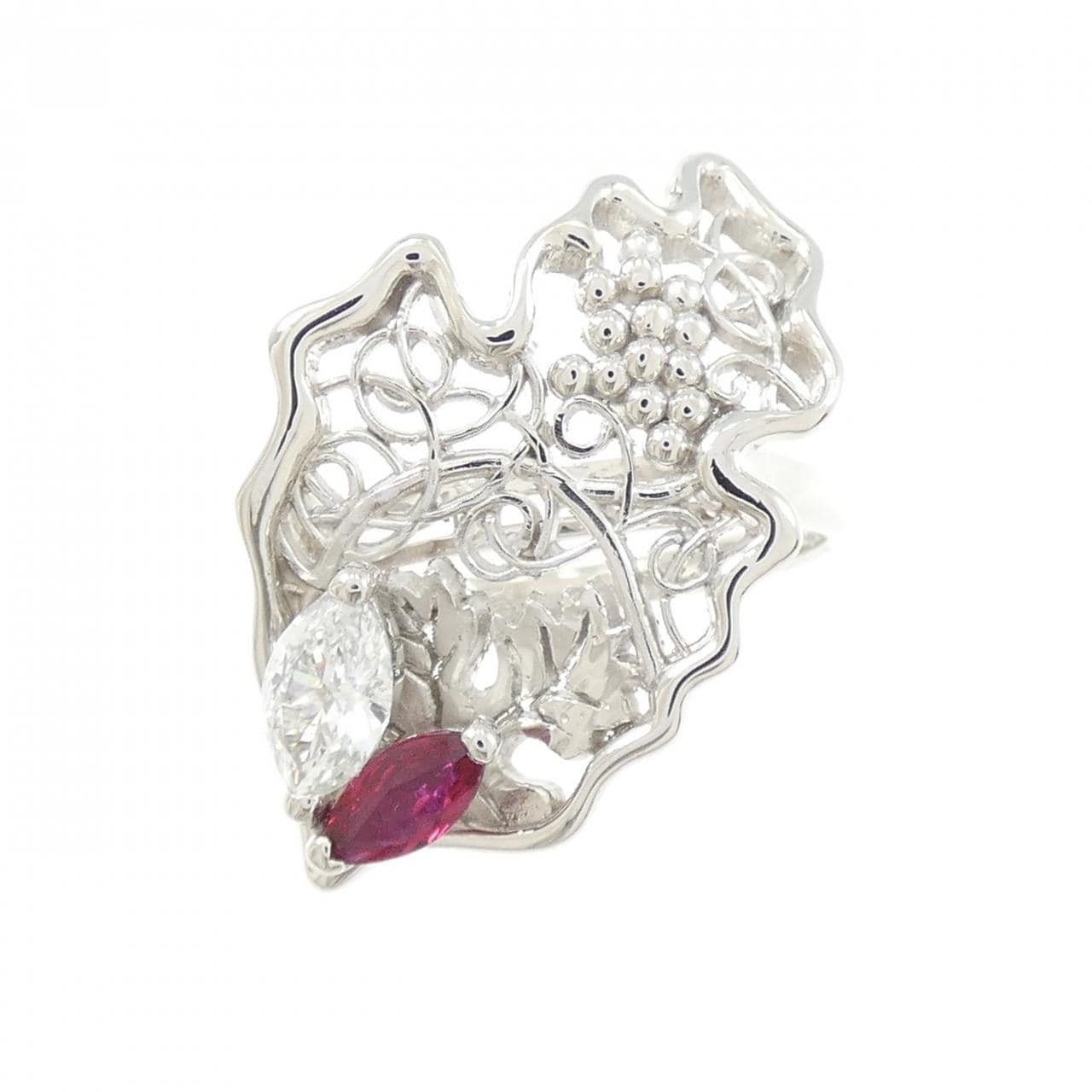 平和堂 ルビー リング 0.24CT