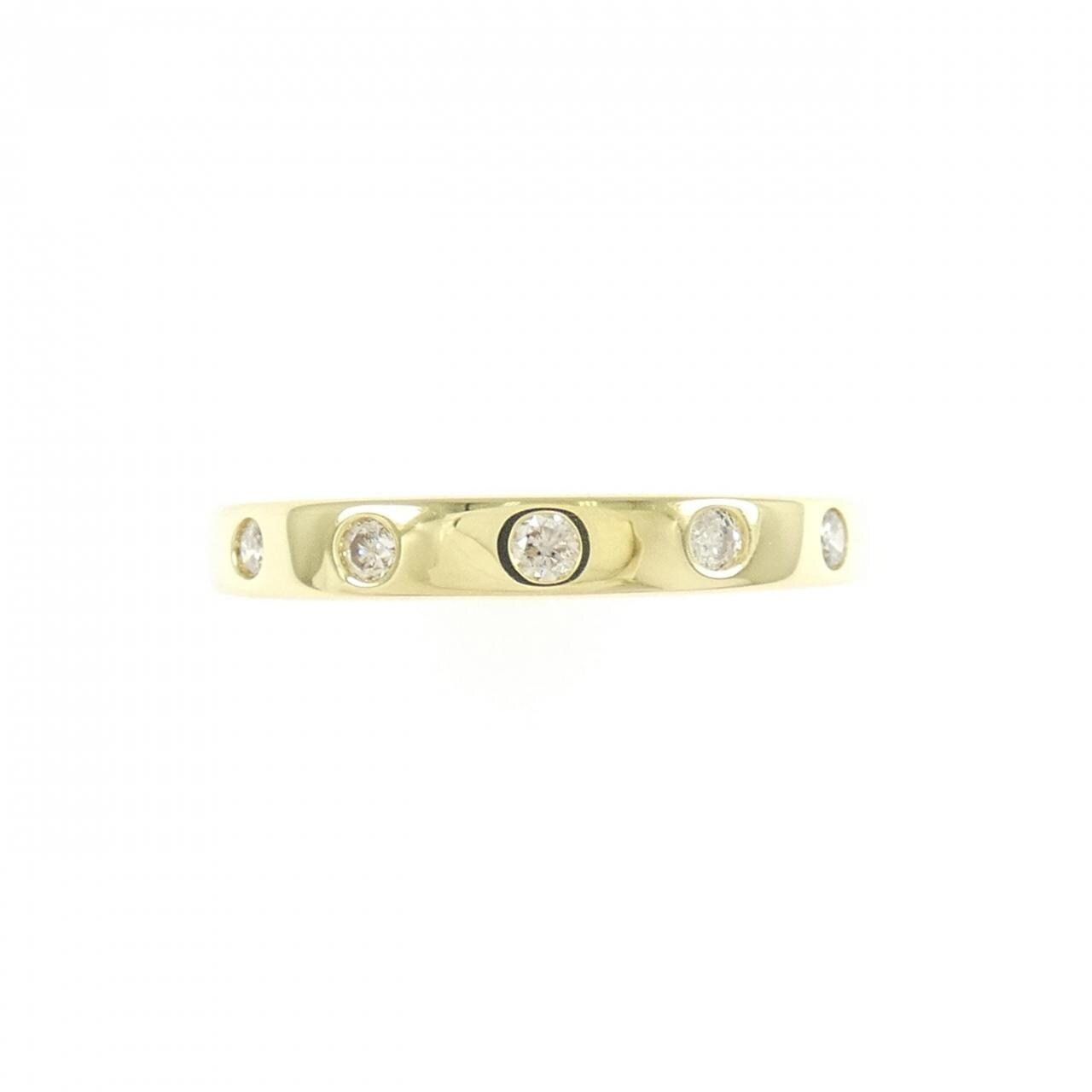 K18YG ダイヤモンド リング 0.10CT