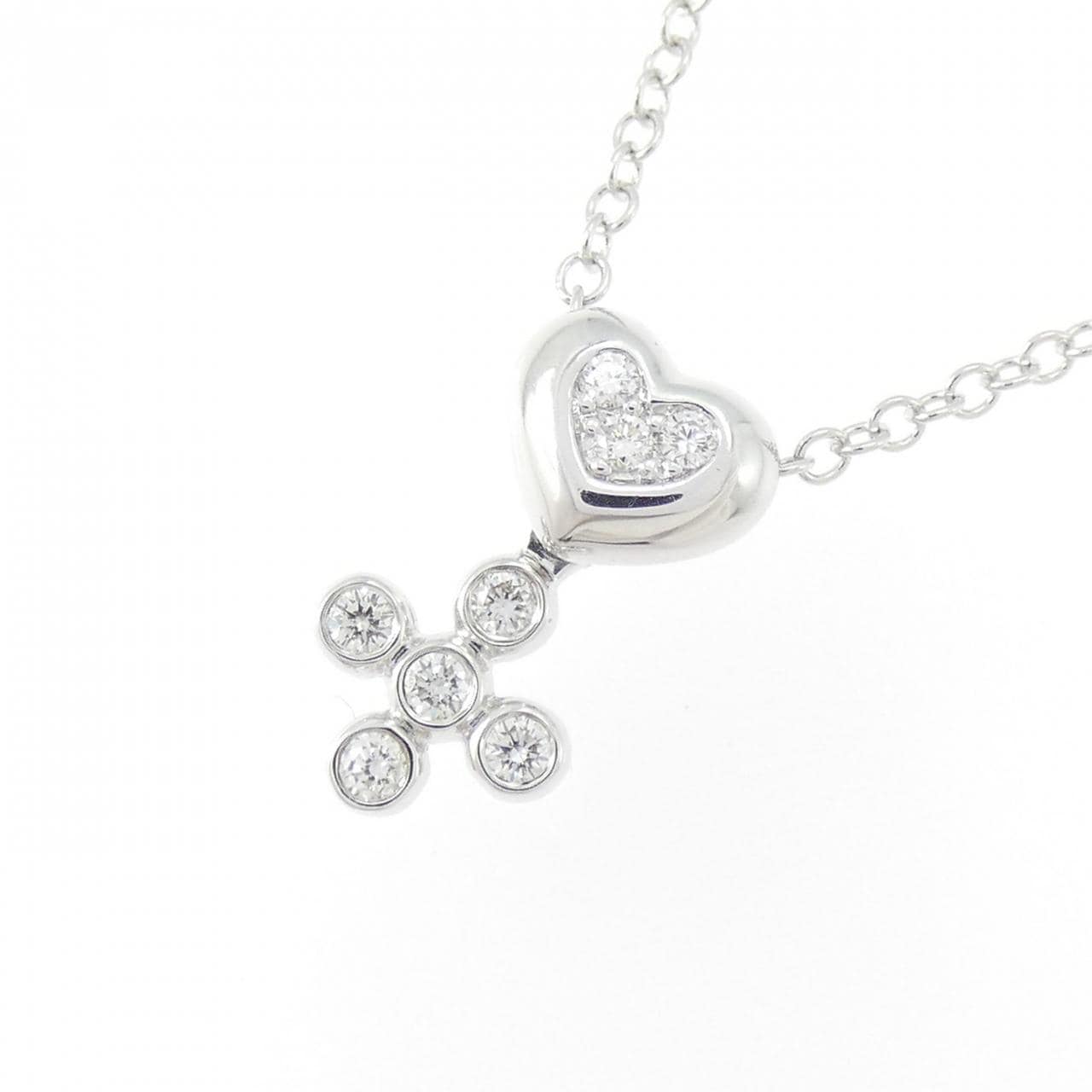 ポンテヴェキオ ダイヤモンド ネックレス 0.11CT