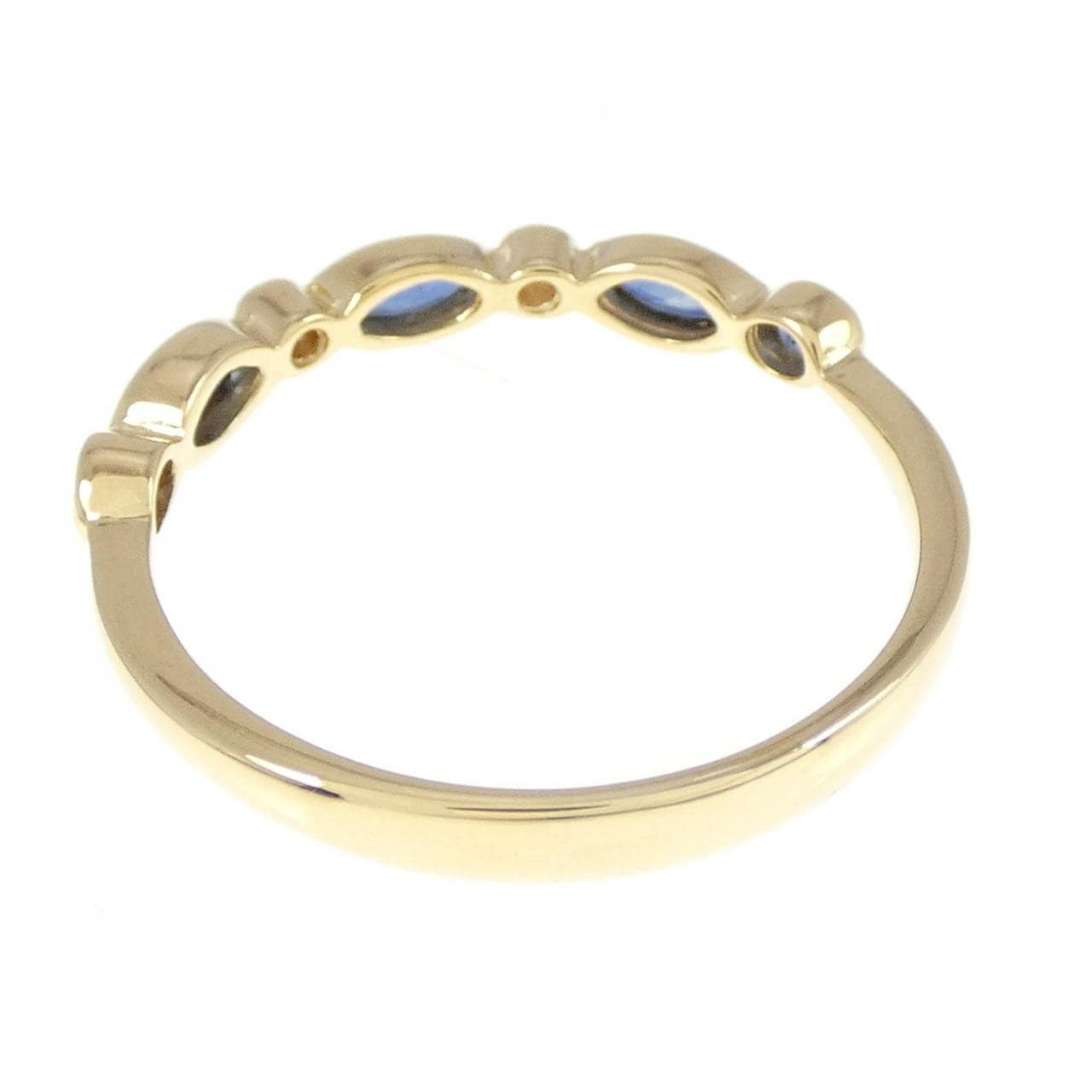K18YG sapphire ring 0.50CT