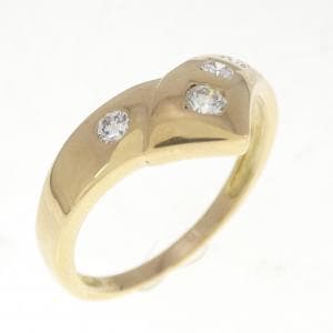 K18YG ダイヤモンド リング 0.17CT