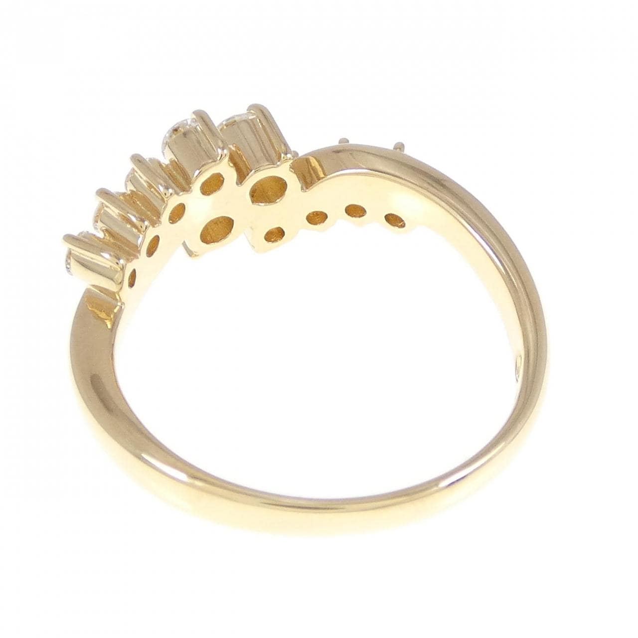 K18YG ダイヤモンド リング 0.53CT