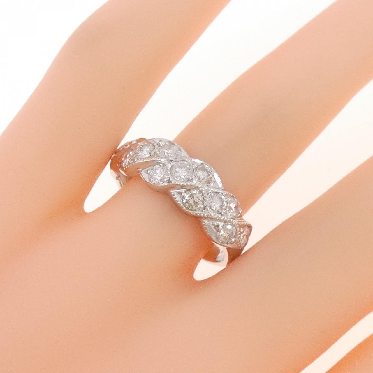 PT900 ダイヤモンド リング 1.02CT