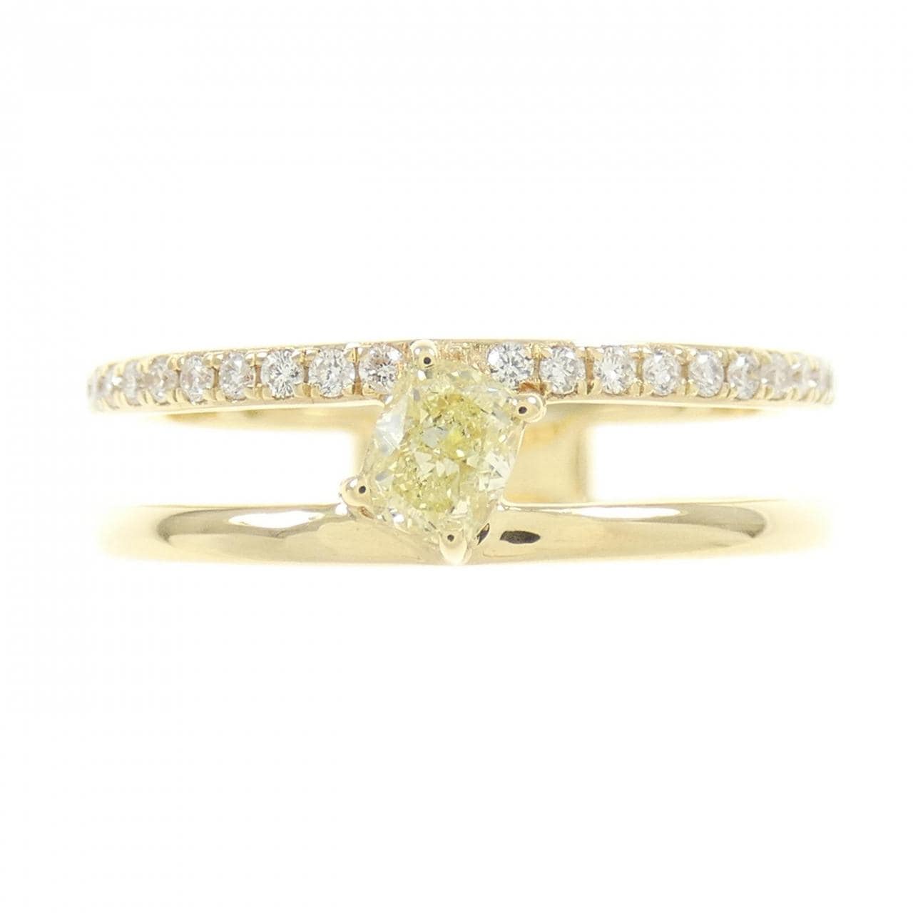 【新品】K18YG ダイヤモンド リング 0.26CT