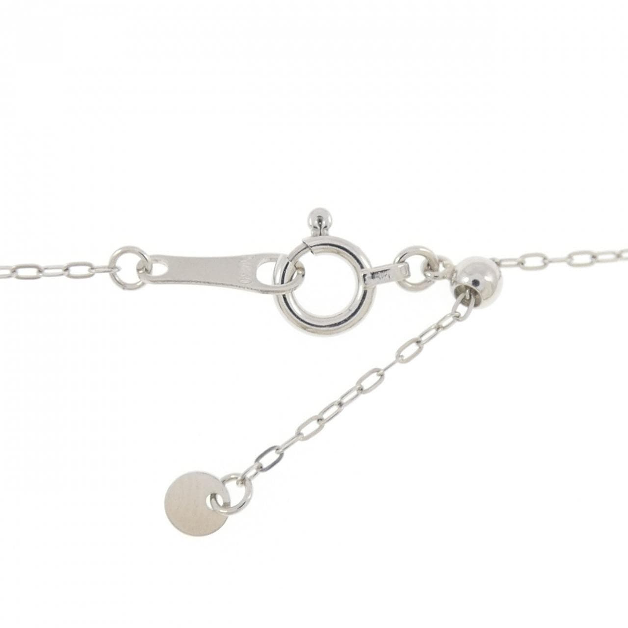 PT900/PT850 ルビー ネックレス 0.38CT