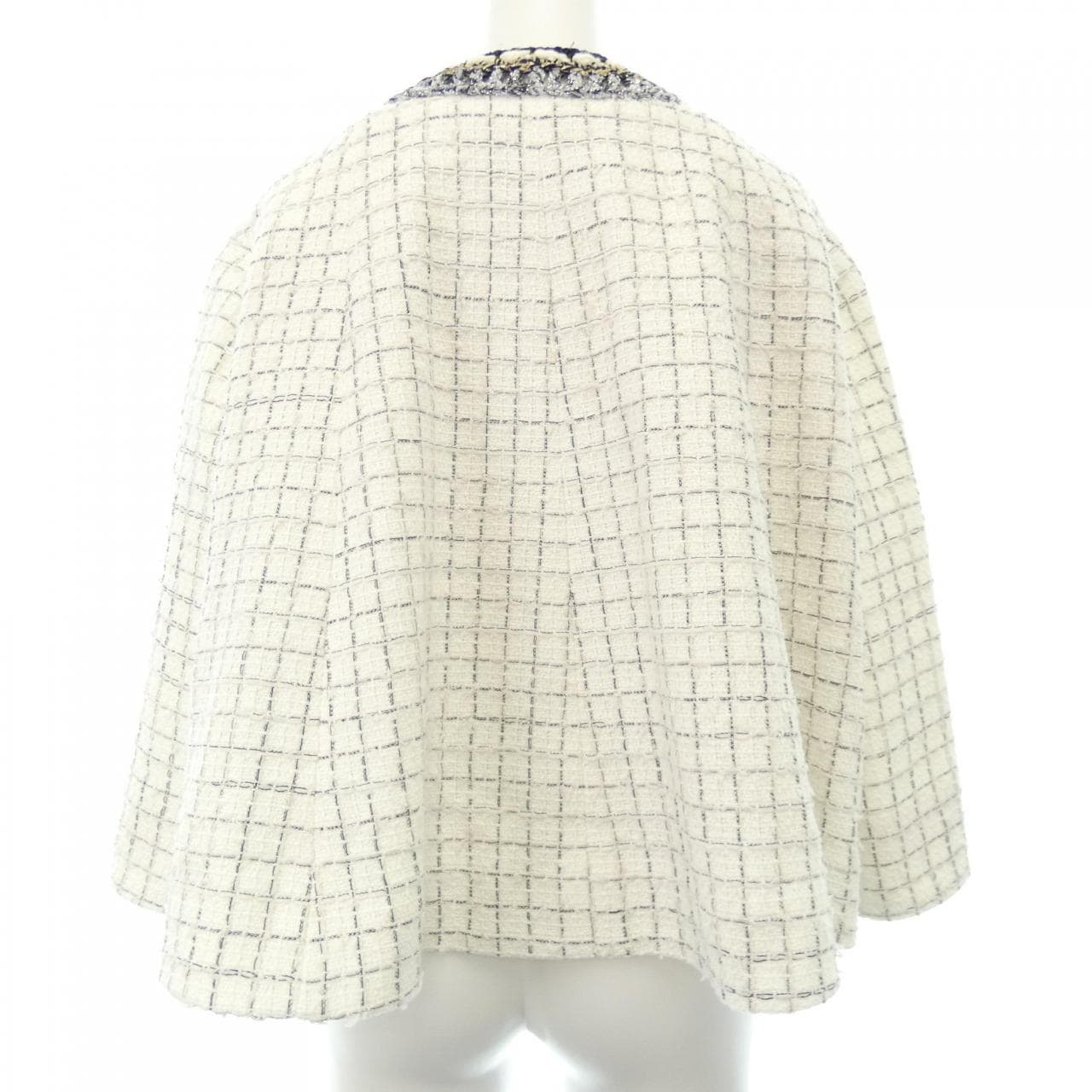 ノーカラージャケット CHANEL - Chanel  36 2024年 春夏 CHANEL シャネル ノーカラージャケット ツイード
