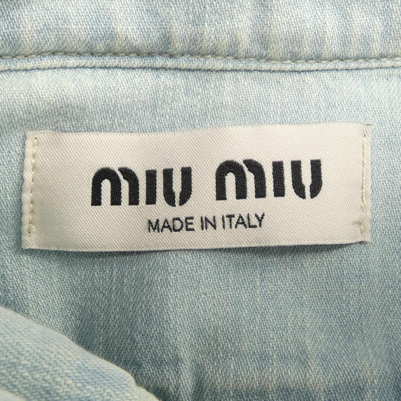 ミュウミュウ MIU MIU GWC097 10BM シャツ