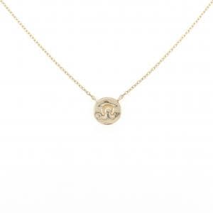 K10YG ダイヤモンド ネックレス 0.003CT