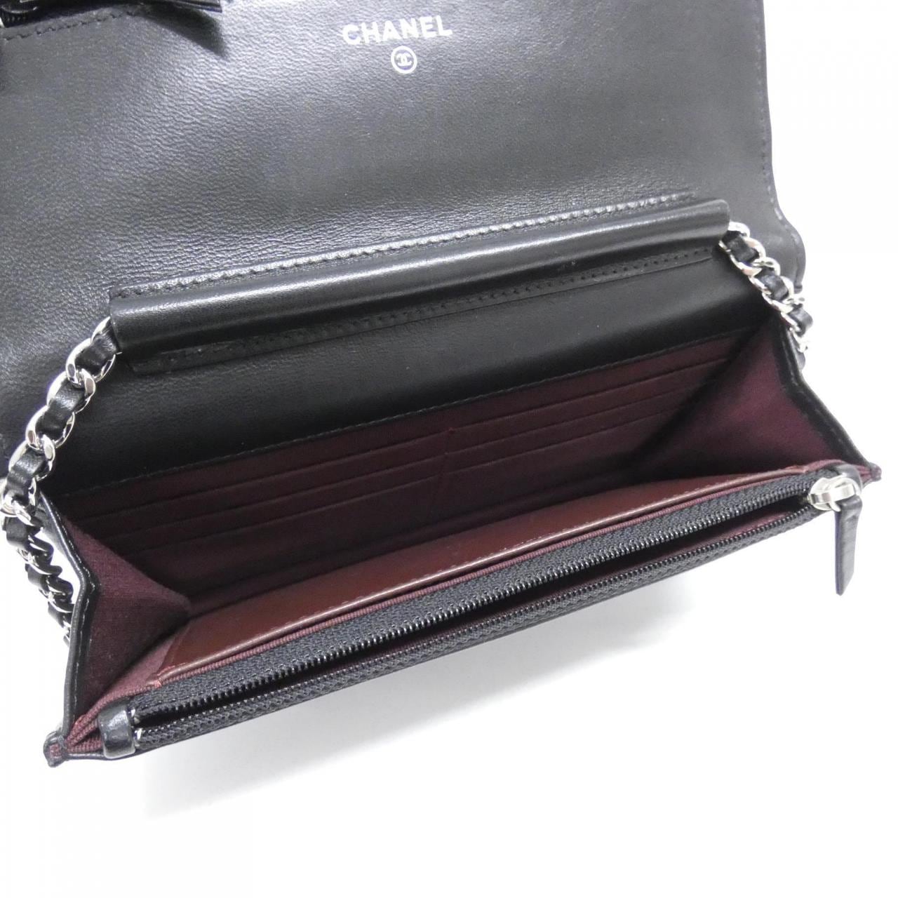 シャネル タイムレスクラシック ライン 33814 チェーンウォレット