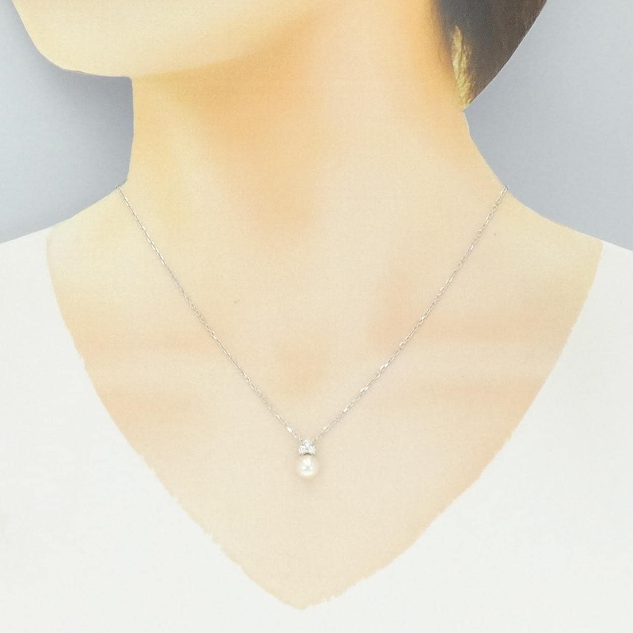 ミキモト アコヤパール ネックレス 6.7mm