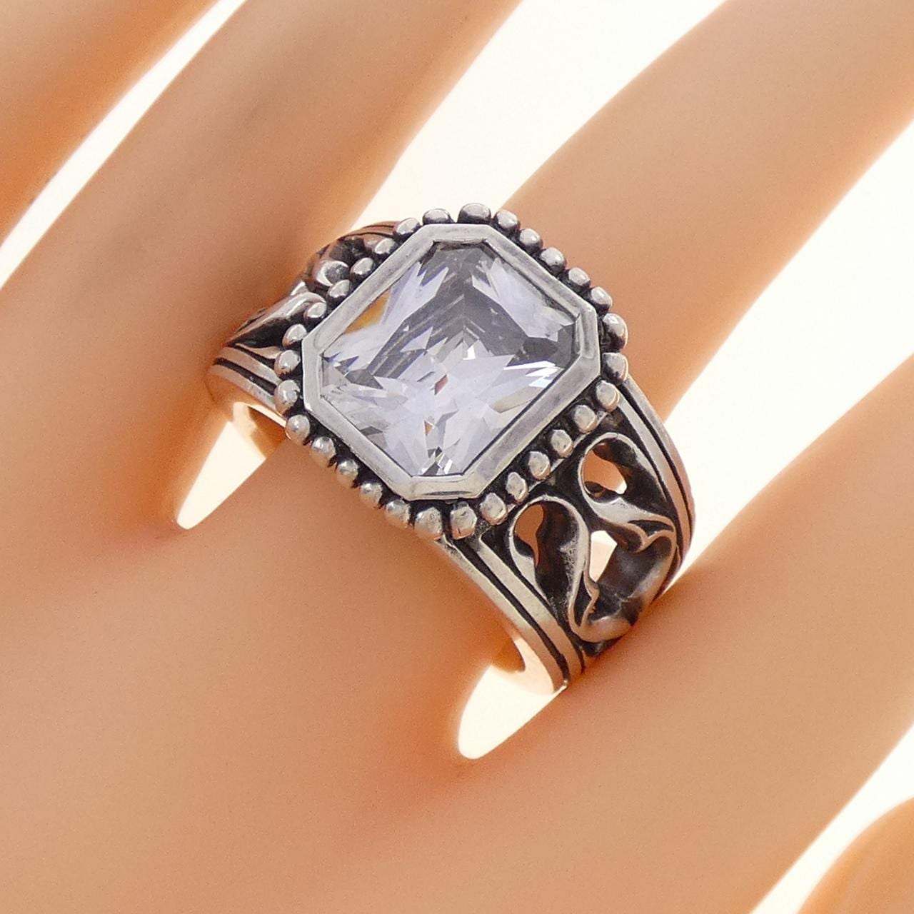 925SV キュービック リング