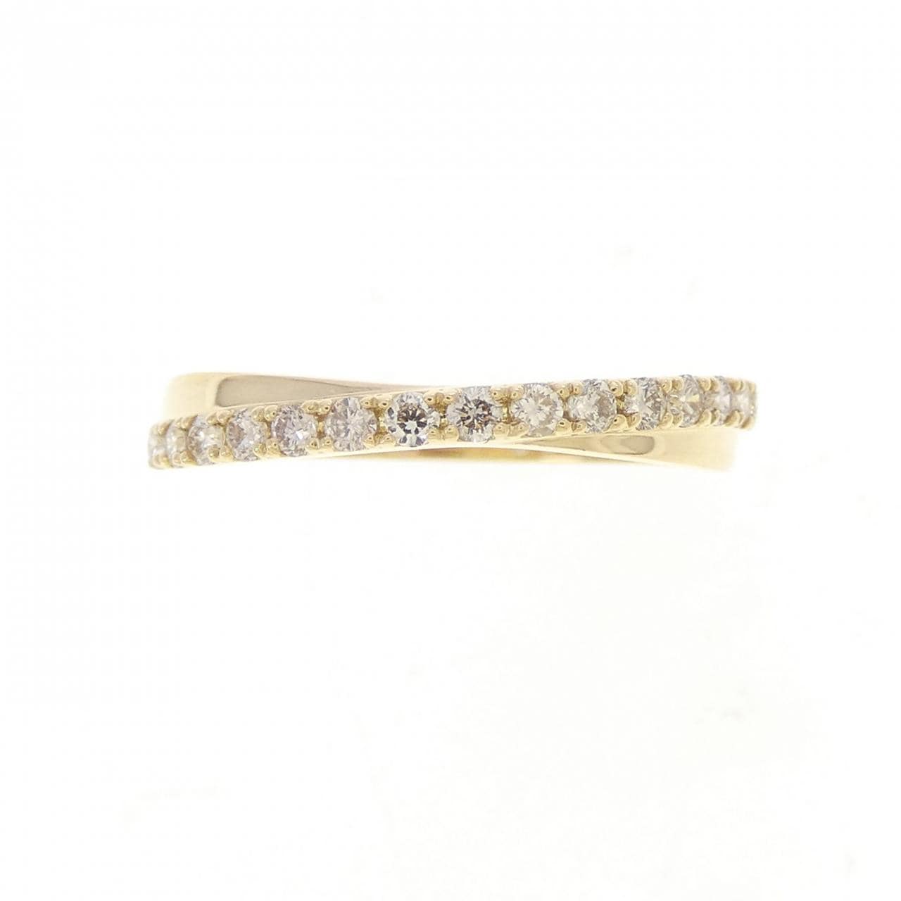 K18YG ダイヤモンド リング 0.20CT
