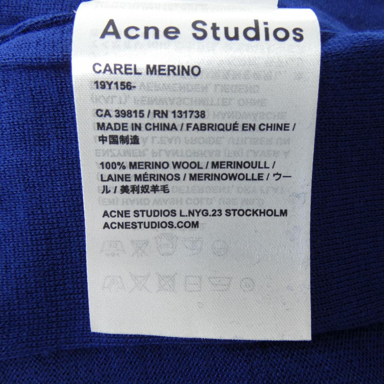 ACNE STUDIOS針織衫