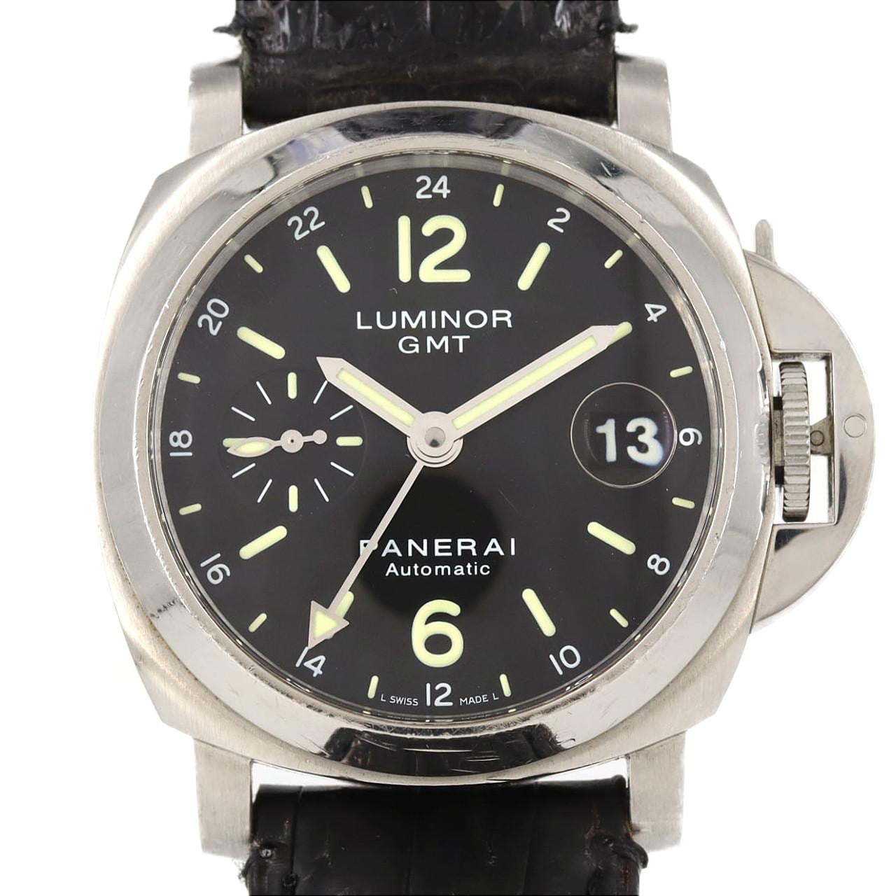 【ノーメンテナンス還元価格】パネライ ルミノールGMT PAM00244 SS 自動巻