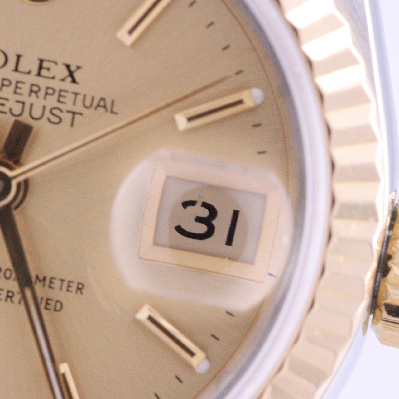 ロレックス デイトジャスト 69173 SSxYG 自動巻 X番