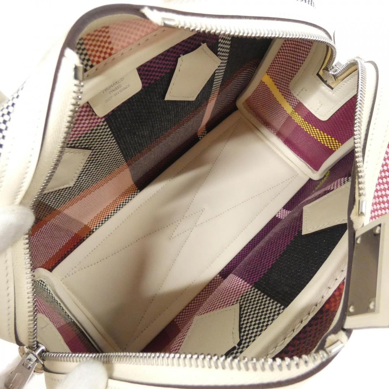 エルメス ヴィクトリア3 フール トゥ MINI 083642CK ボストンバッグ