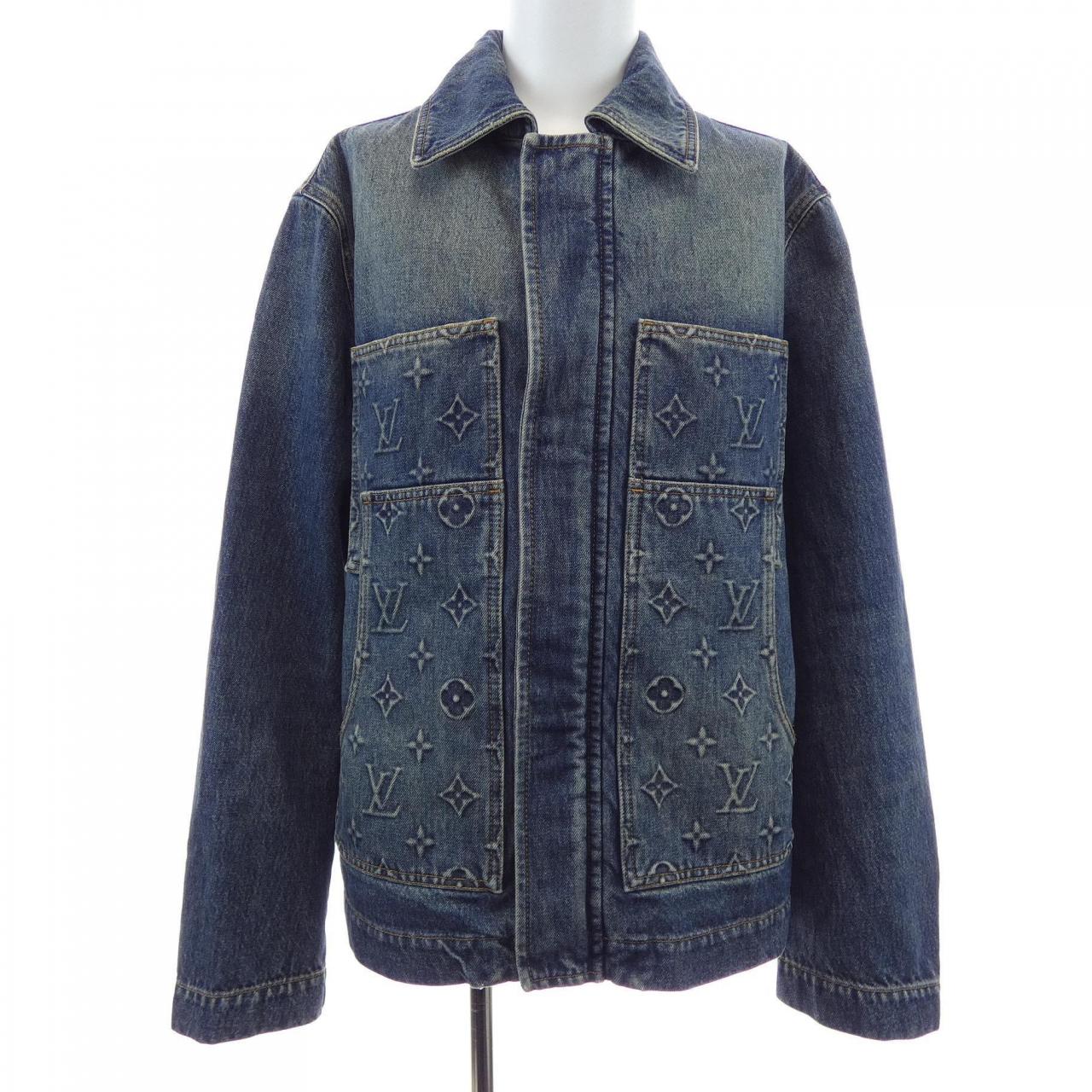 ルイヴィトン LOUIS VUITTON ワークウエアデニムジャケット HPA46WY38 デニムジャケット