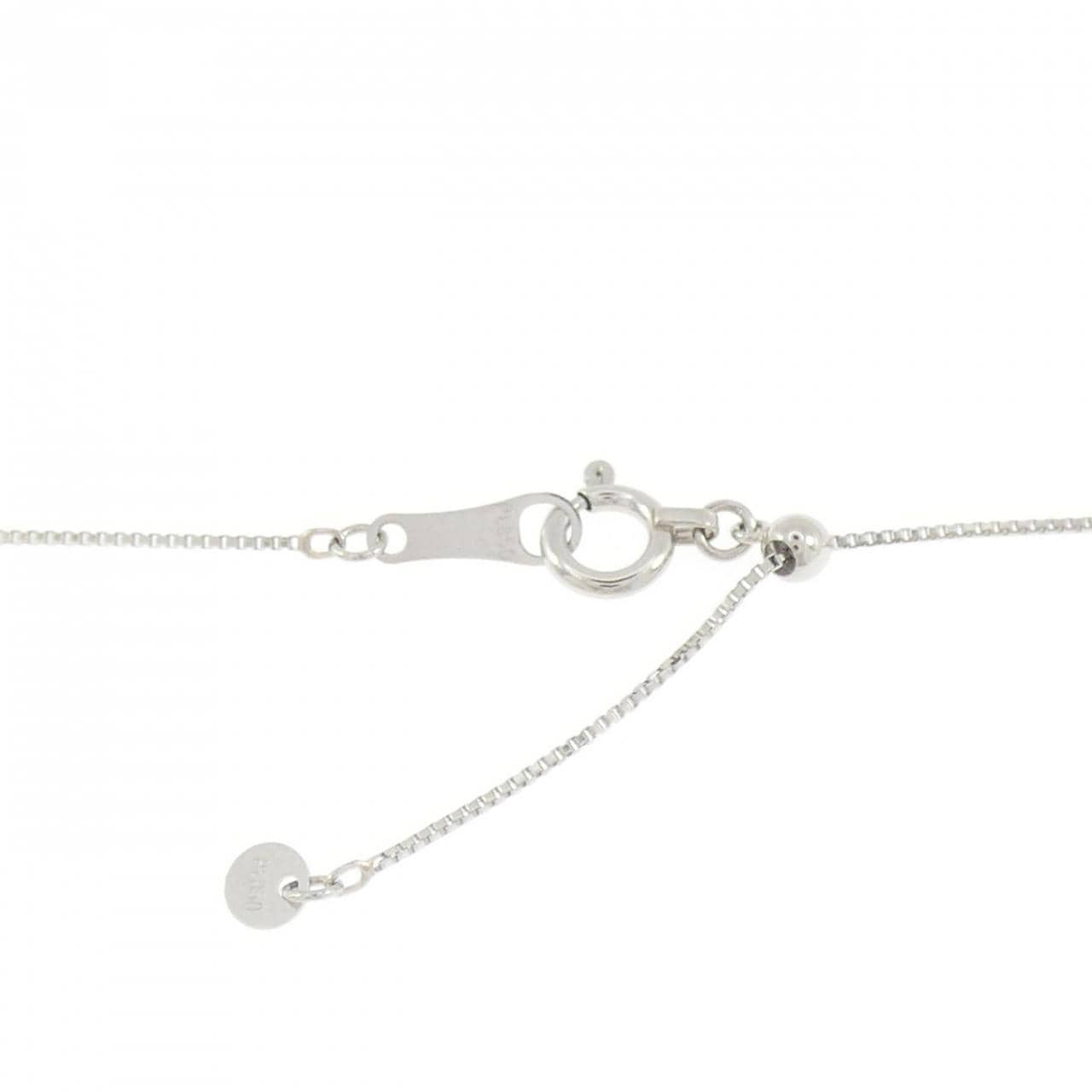 【新品】PT900/PT850 ダイヤモンド ネックレス 0.85CT