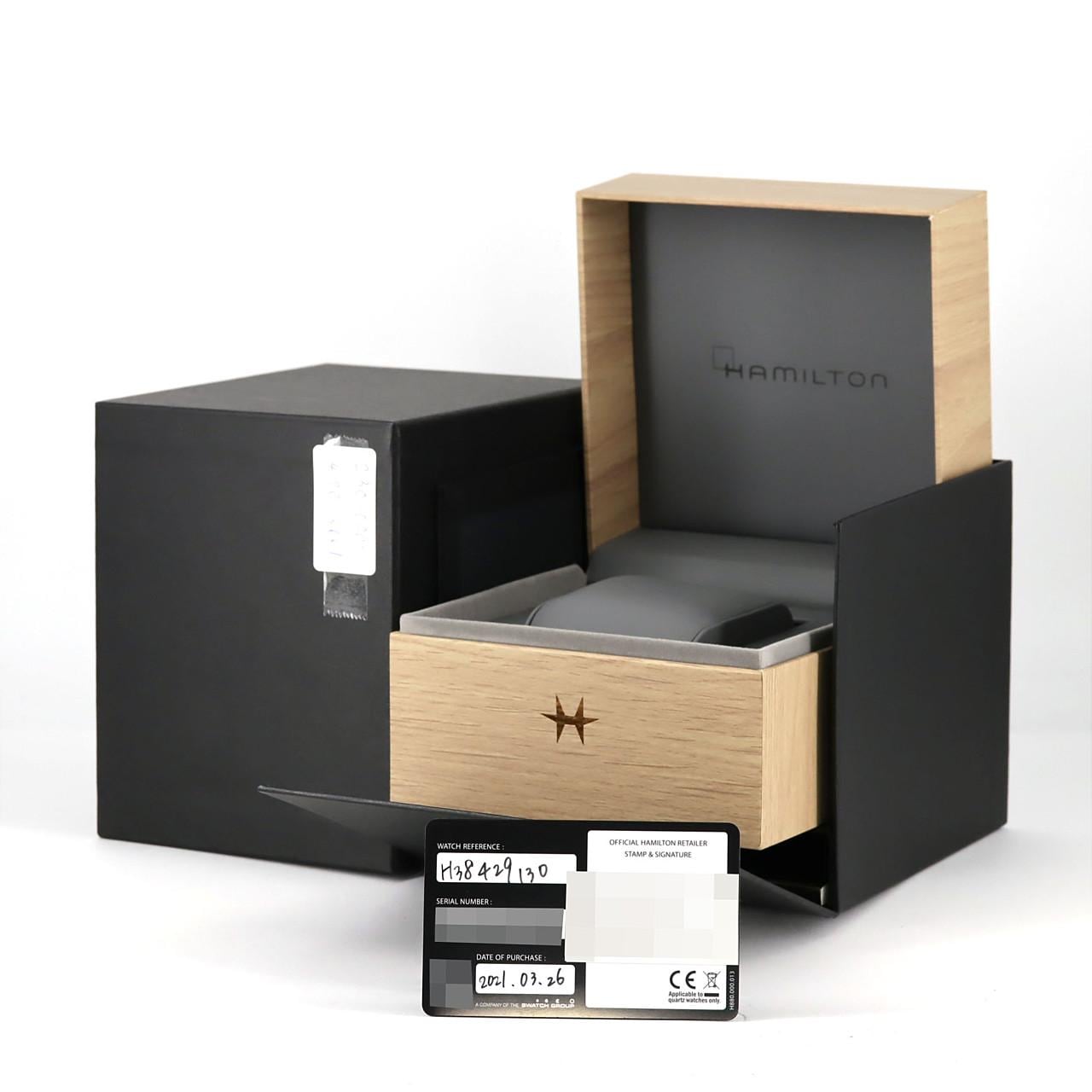 ハミルトン イントラマティッククロノグラフH H384290/H38429130 SS 手巻