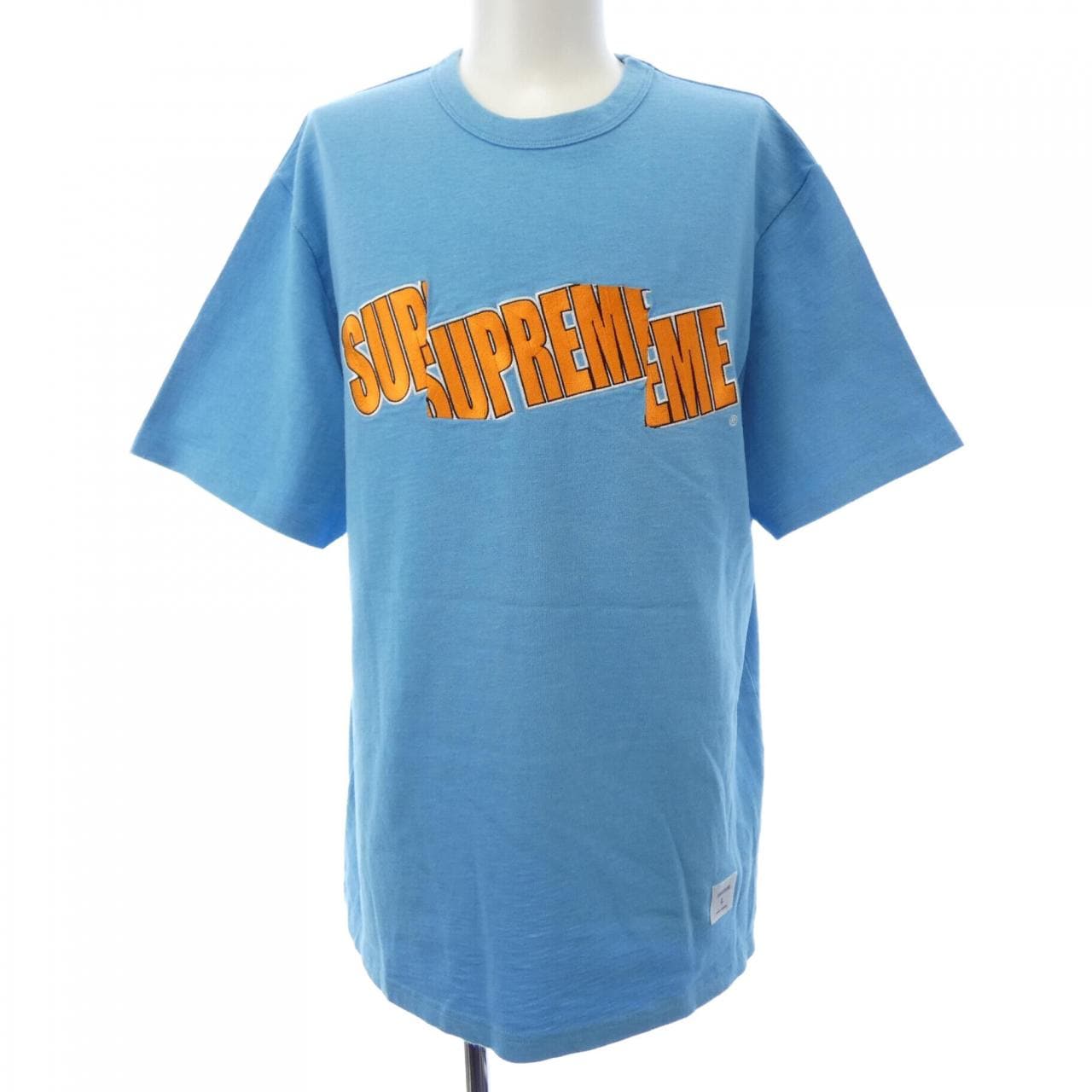 SUPREME Cut Logo S/S Top T-shirt