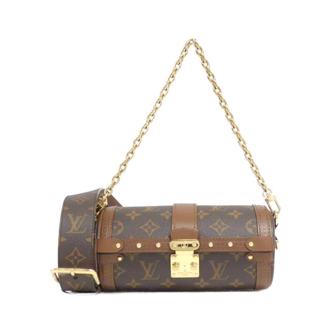 LOUIS VUITTON Monogram Papillon Trunk M57835 單肩包