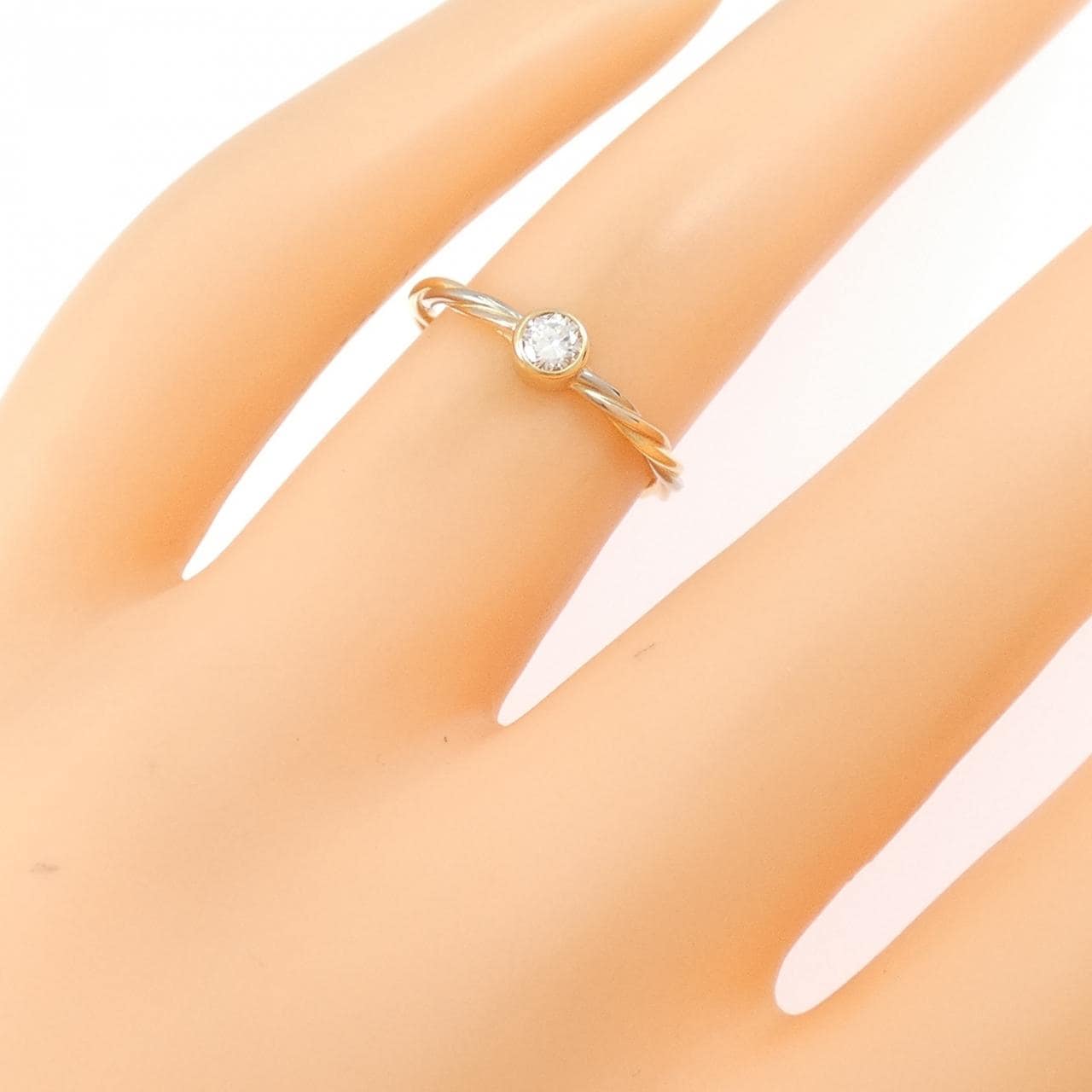 【ヴィンテージ】カルティエ ツイスト リング