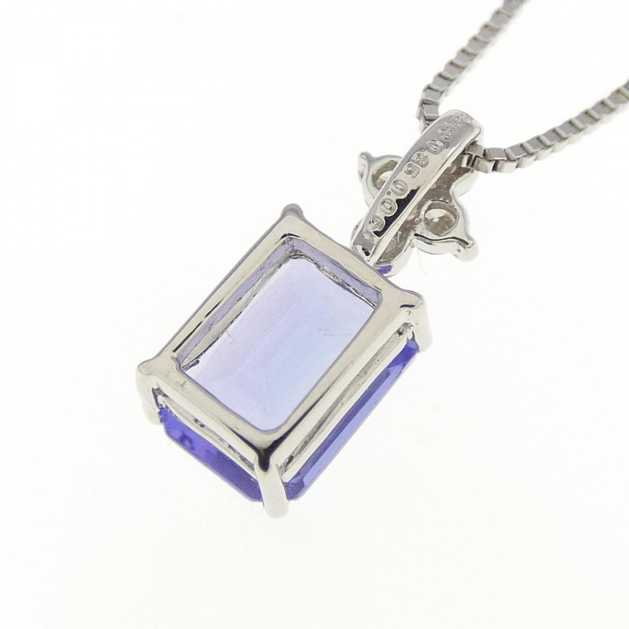 【リメイク】PT タンザナイト ネックレス 0.85CT