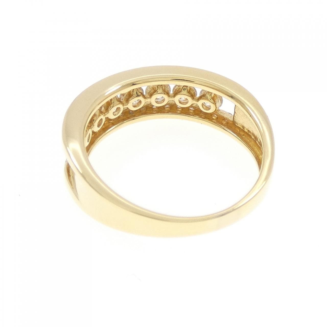 K18YG ダイヤモンド リング 0.80CT