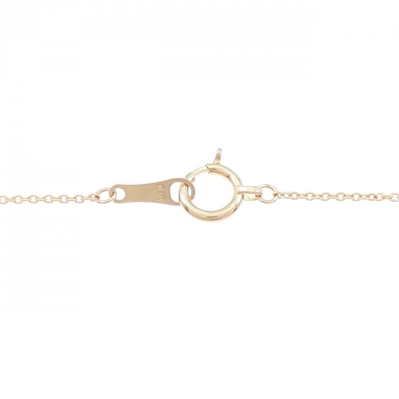 【リメイク】K18PG ダイヤモンド ネックレス 0.579CT J SI2 ハートシェイプ