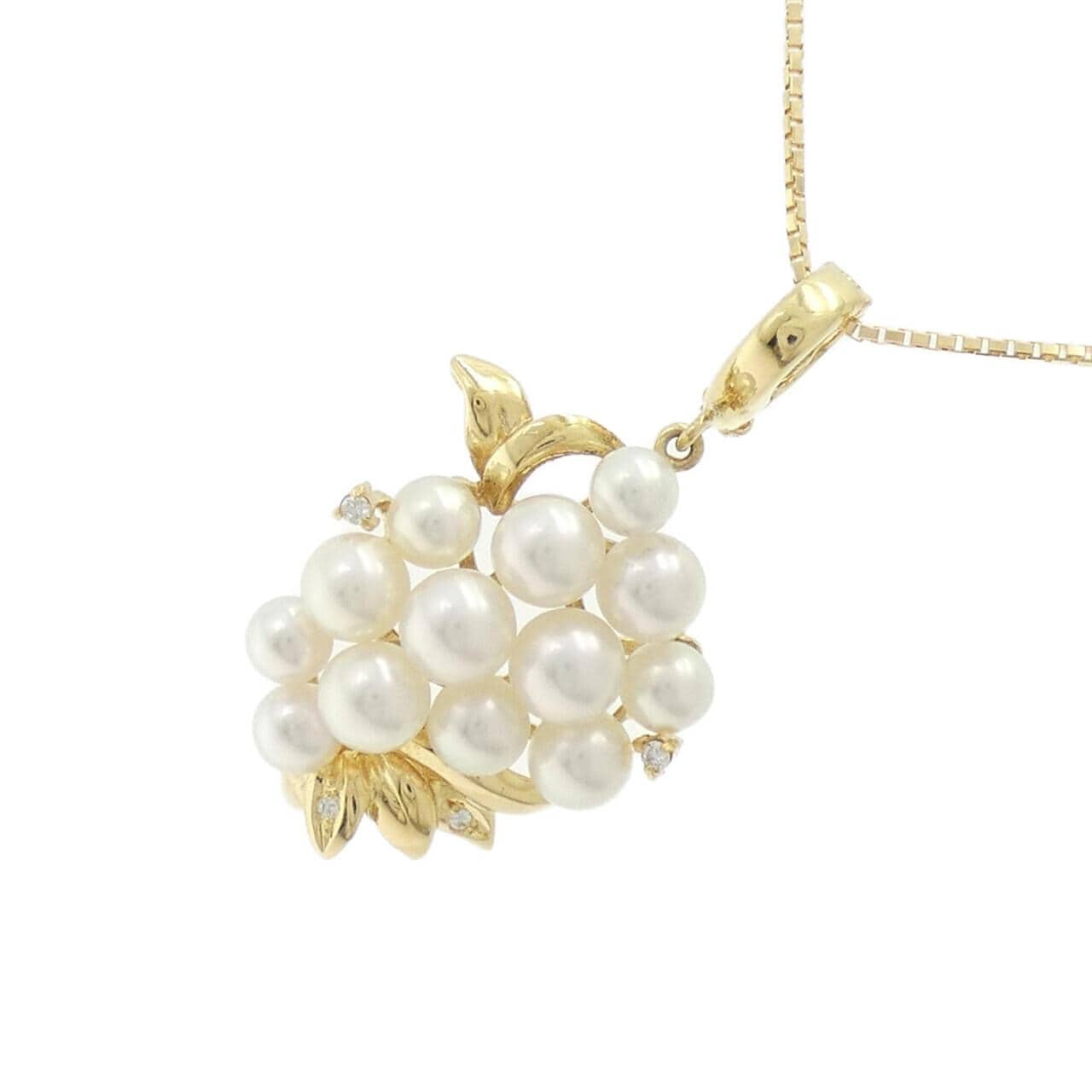 K18YG アコヤパール ネックレス