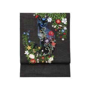 【新品】名古屋帯　刺繍加工