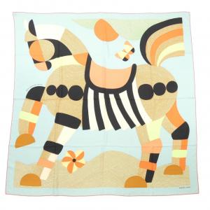 エルメス HERMES MON PREMIER GALOP H243973S カレジェアン140 ショール