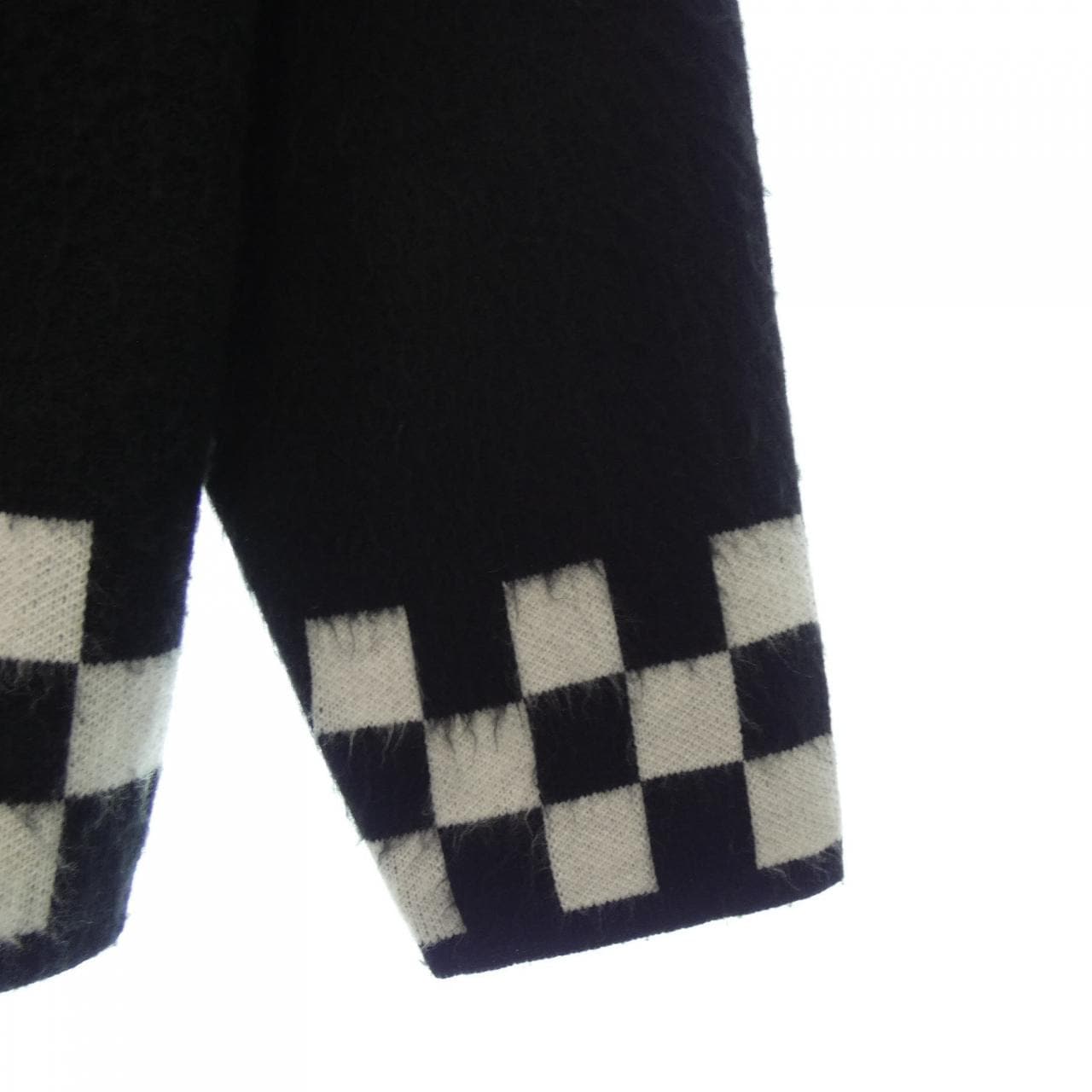 シュプリーム SUPREME BRUSHED CHECKER BOARD カーディガン