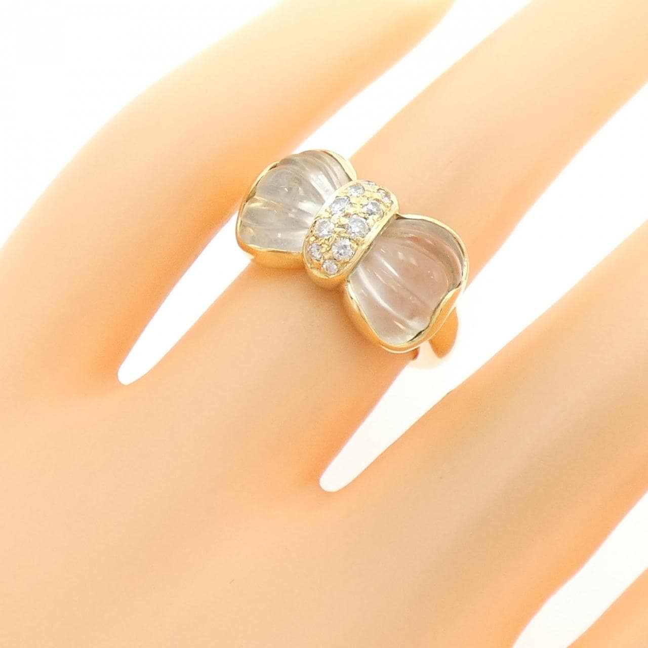 [vintage] Boucheron Rock Crystal Ring