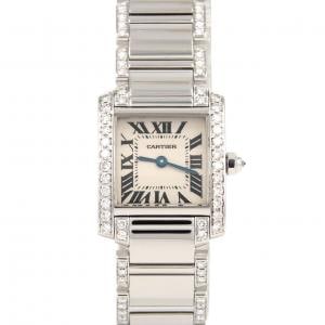 カルティエ タンクフランセーズSM WG/D･ブレスハーフD WE1002SC WG クォーツ